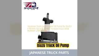 ISUZU FTR FVR-oliepomp 6HK1 L210 0029M