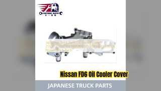 Nissan UD FD6 oliekoelerafdekking 21302 Z9002 vervanging