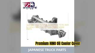 HINO H06CT H07D Oliekoelerdeksel 15710 1600 Vervanging