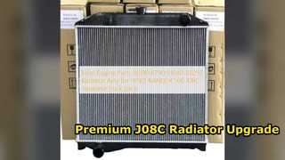 Hino 500 J08C Radiator Assy 16090 6790 Kwaliteitsonderdelen