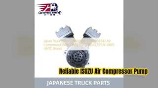 ISUZU 6WF1 luchtcompressorpomp Betrouwbare vervanging