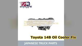 Toyota 14B 12B oliekoelerafdekking 16571 56031 vervanging