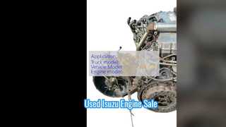 Gebruikte Isuzu 6HK1 motortransmissie te koop