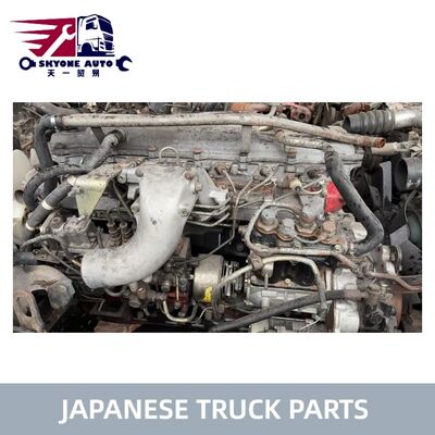 Japanse vrachtwagenonderdelen GEBRUIKTE motorassemblage voor HINO 500 RANGER Truck J08C UW Hino tweedehands motor