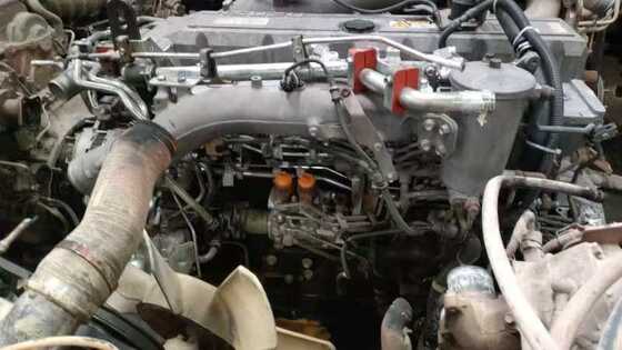 Japanse vrachtwagenonderdelen GEBRUIKT Motor met transmissie Goede staat voor ISUZU GIGA 6WG1 te koop Isuzu gebruikte onderdelen