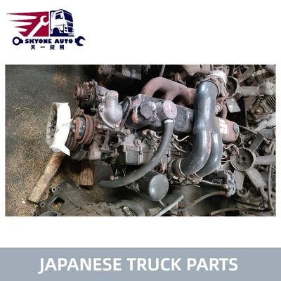 Japanse vrachtwagenonderdelen GEBRUIKT Motor met zesversnellingsbak in goede staat Voor FUSO Fighter 6D17 te koop Fuso Gebruikte onderdelen