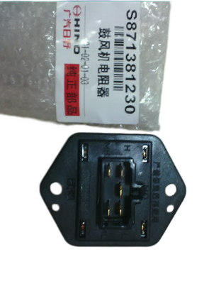 Japanse vrachtwagenonderdelen Ventilatorweerstand S8713-81230 S871381230 voor HINO 700 P11C FM2P Vrachtwagen Hino Motoronderdelen