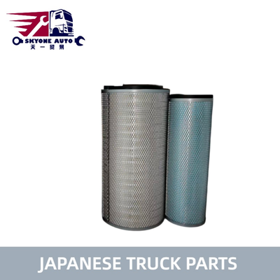 Luchtfilter voor Japanse truckonderdelen 17801-2480 178012480 voor HINO 500 J08C Truck Hino Motoronderdelen