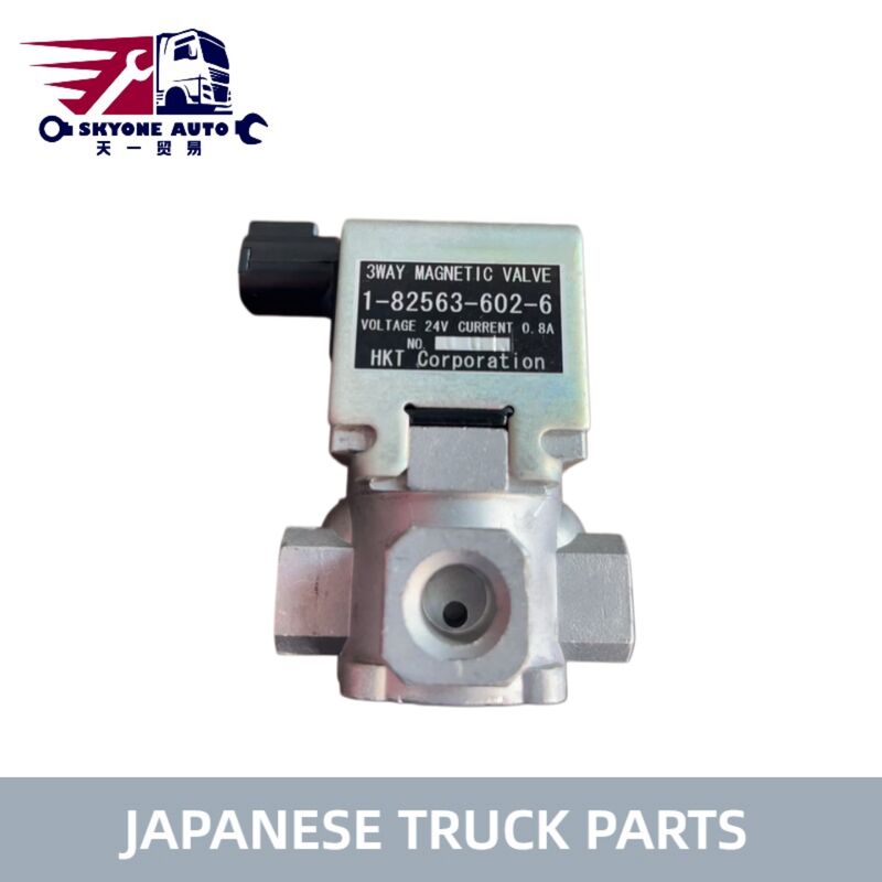 Japanse vrachtwagenonderdelen Magnetische klep 1-82563602-0 voor ISUZU FVR34 6HK1 6HK1T ISUZU ONDERDELEN