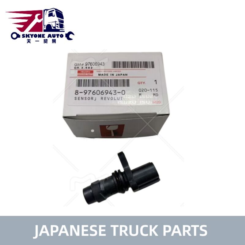Japanse vrachtwagenonderdelen Crankschaft sensor/sensor omwenteling 8-97606943-0 1-87618475-0 voor ISUZU FVR NPR 4HK1 6HK1 700P ISUZU TRUCK PARTS