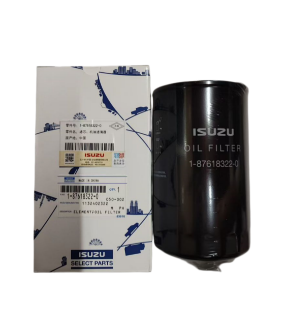 Japanse vrachtwagenonderdelen Motoroliefilter 1-87618322-0 1-13240232-1 Voor ISUZU motor FVR 6HK1 4HK1 4JJ1 ISUZU PARTS