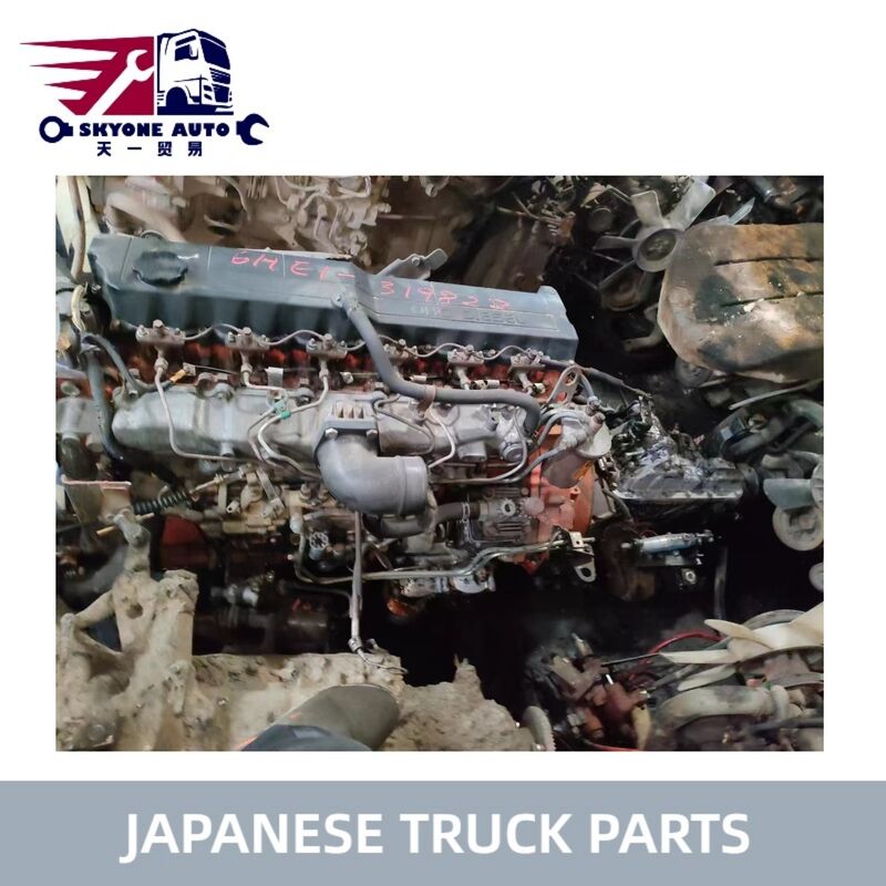 Japanse vrachtwagenonderdelen GEBRUIKTE motor met versnellingsbak in goede staat voor ISUZU FSR FVR 6HE1 te koop Isuzu Gebruikte onderdelen