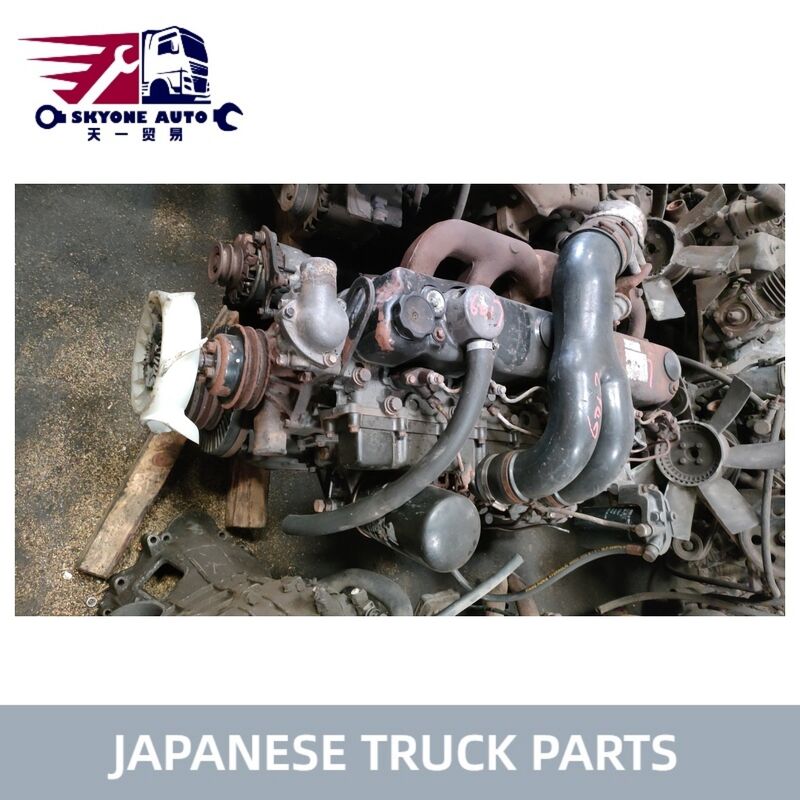 Japanse vrachtwagenonderdelen GEBRUIKT Motor met zesversnellingsbak in goede staat Voor FUSO Fighter 6D17 te koop Fuso Gebruikte onderdelen