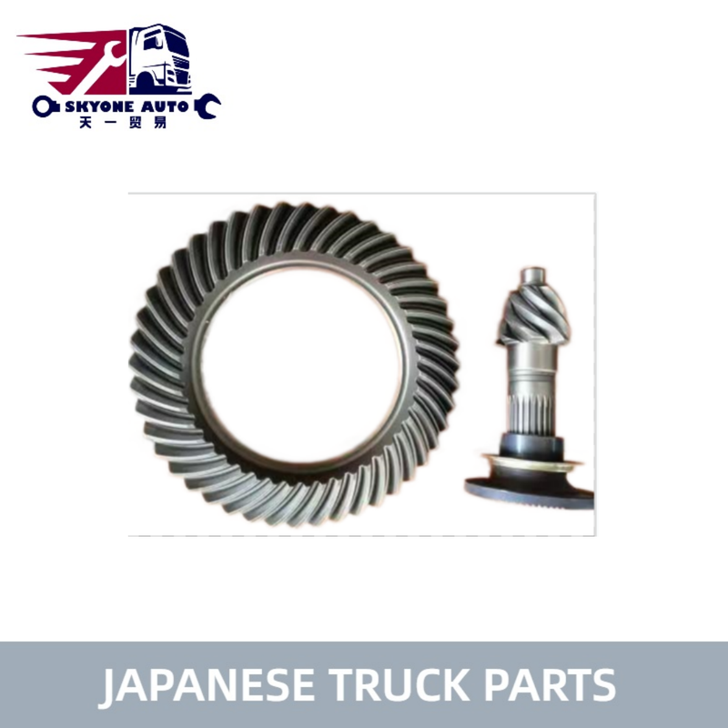 Japanse vrachtwagenonderdelen Final Drive Gear Set 1-41210602-0 Ratio 7/45 1 Gebruik voor ISUZU CXH CXZ 6WA1 6WG1 Isuzu Truck Parts