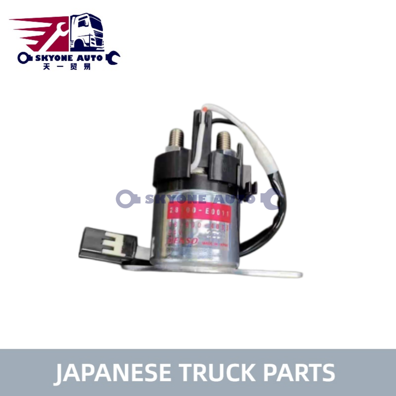 Japanse vrachtwagenonderdelen 24V Starter Relay 28300-E0011 28300E0011 voor HINO 700 Truck Hino Engine Parts