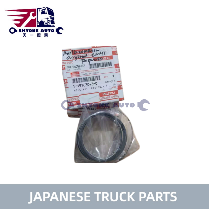 Japanse truckonderdelen Air Compressor Zuigerveer 1-19163043-0 1191630430 voor ISUZU FSR32 6HH1 6HE1T Truck ISUZU TRUCK PARTS