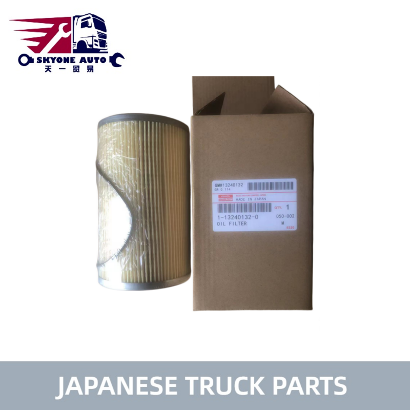 Japanse vrachtwagenonderdelen Oliefilter 1-13240132-0 1132401320 voor ISUZU FVR 6HE1 6HK1 6HH1T Truck ISUZU TRUCK PARTS